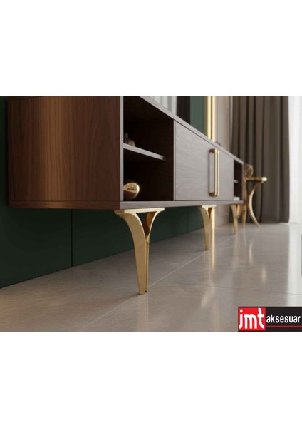 Nergis 19 cm Koltuk Yatak Odası Tv Ünitesi Konsol ve Sehpa Ofis Mobilyası Dolap Ayağı indirimleri