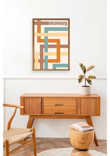 Bauhaus Ahşap Çerçeveli Tablo modelleri