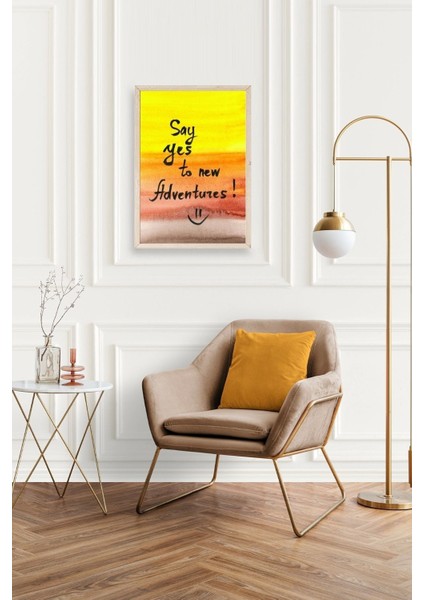 Motto Ahşap Çerçeveli Tablo fiyatları