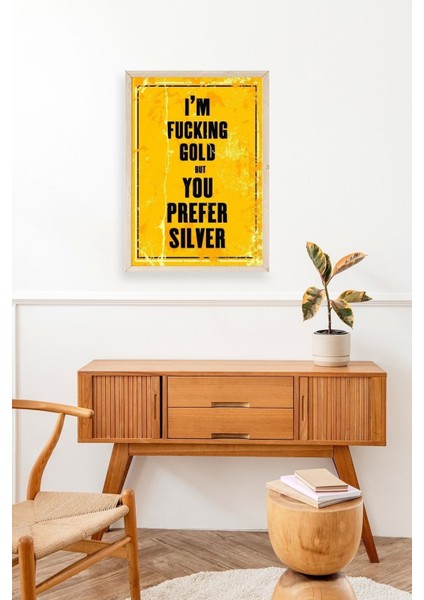 Motto Ahşap Çerçeveli Tablo modelleri