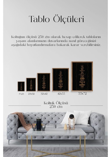 Modern Ahşap Çerçeveli Tablo indirimleri