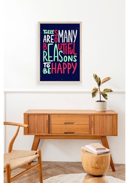 Motto Ahşap Çerçeveli Tablo fiyatları