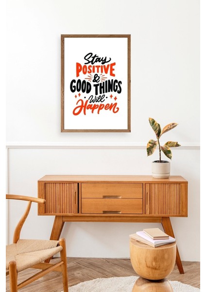 Motto Ahşap Çerçeveli Tablo modelleri