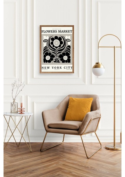 Çiçek Ahşap Çerçeveli Tablo fiyatları