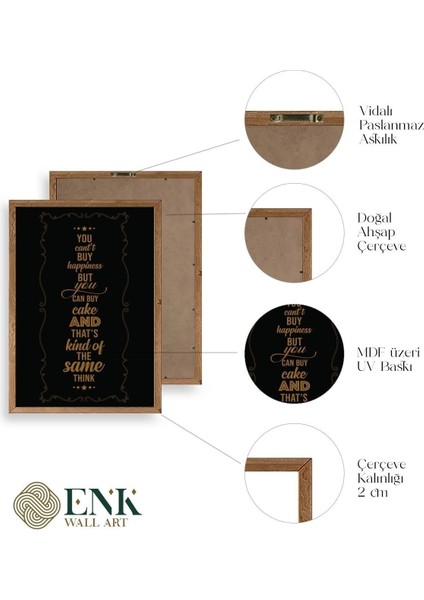 Modern Ahşap Çerçeveli Tablo fırsatları