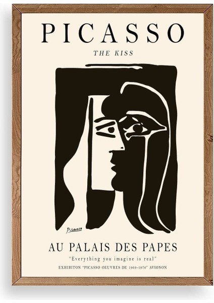 Picasso Ahşap Çerçeveli Tablo
