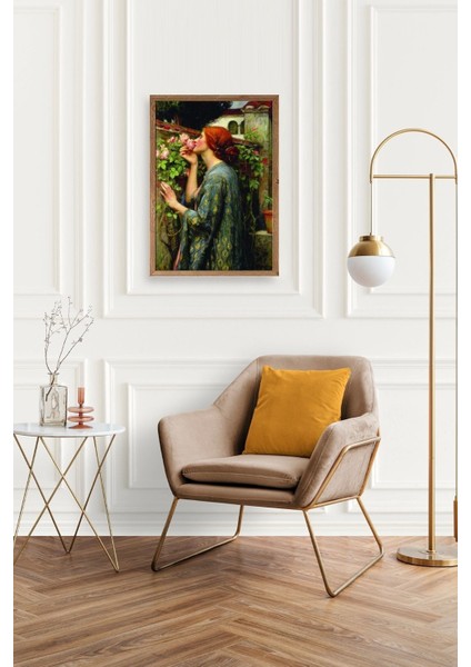 Kadın Ahşap Çerçeveli Tablo fiyatları