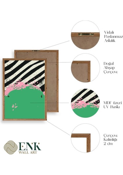 Modern Ahşap Çerçeveli Tablo fırsatları