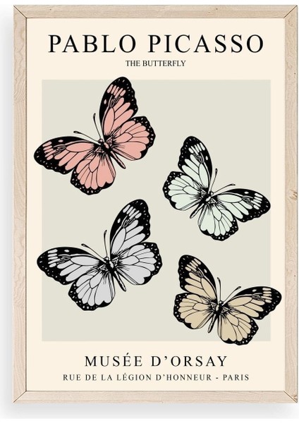 Picasso Ahşap Çerçeveli Tablo