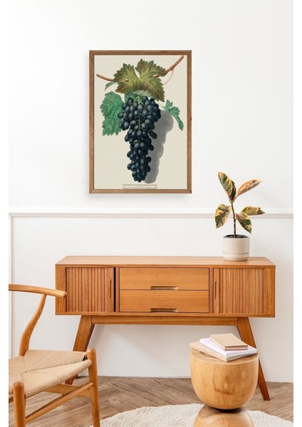 Üzüm Ahşap Çerçeveli Tablo modelleri