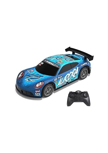 Oyuncak 2.4 Ghz Rc Full Fonksiyon LED Işıklı Gövde 1:22 Şarjlı Uzaktan Kumandalı Drift Arabası (Mav