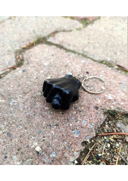 Siyah Renk Sevimli Muzip Anahtarlık Nah Anahtarlık modelleri