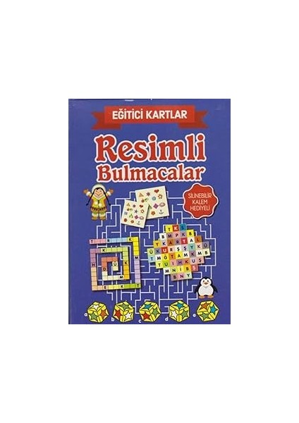 Eğitici Kartlar Resimli Bulmacalar