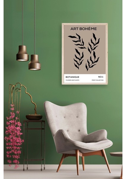 Art Boheme Ahşap Çerçeveli Tablo modelleri