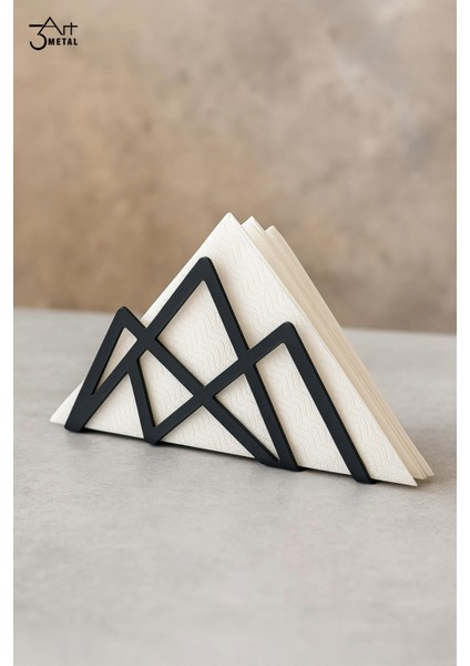 Şık Tasarımlı Metal Peçetelik - Modern ve Dayanaklı Dekoratif Masa Aksesuarı fiyatları