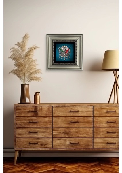 Osmanlı Tuğrası Çerçeveli Taş Tablo modelleri