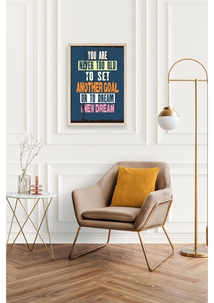 Motto Ahşap Çerçeveli Tablo fiyatları