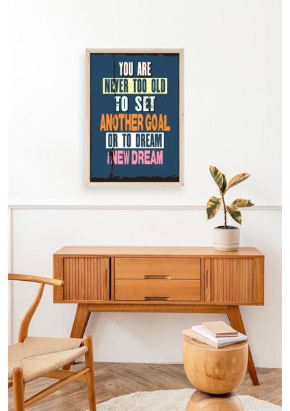 Motto Ahşap Çerçeveli Tablo modelleri