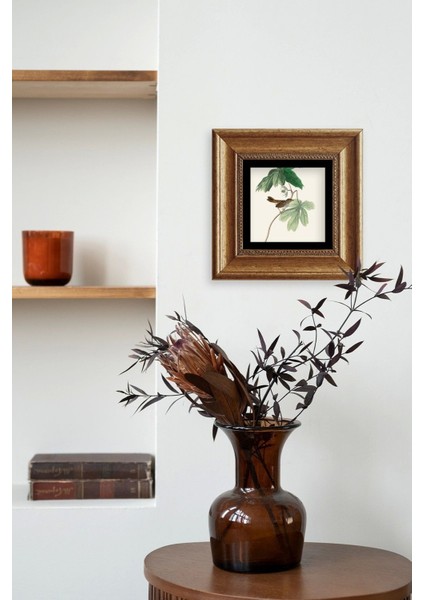 Yapraklar Çerçeveli Taş Tablo modelleri