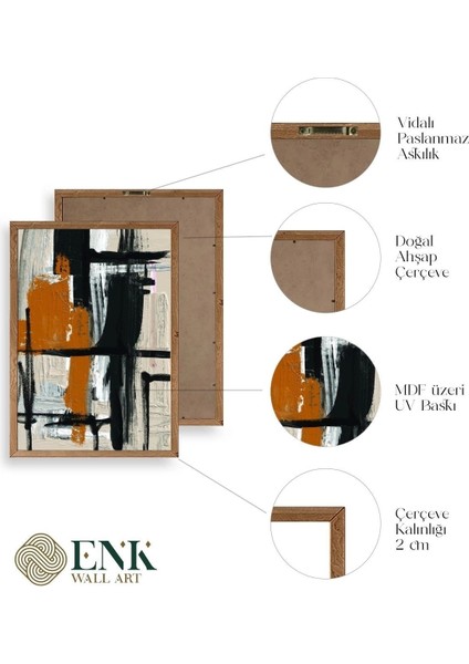 Modern Ahşap Çerçeveli Tablo fırsatları