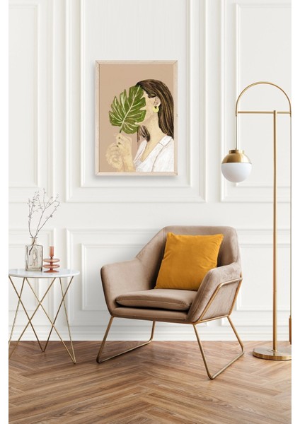 Kadın Ahşap Çerçeveli Tablo fiyatları