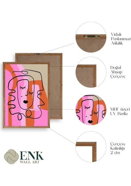 Motto Ahşap Çerçeveli Tablo fırsatları