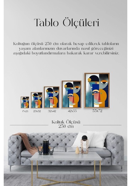 Modern Ahşap Çerçeveli Tablo indirimleri