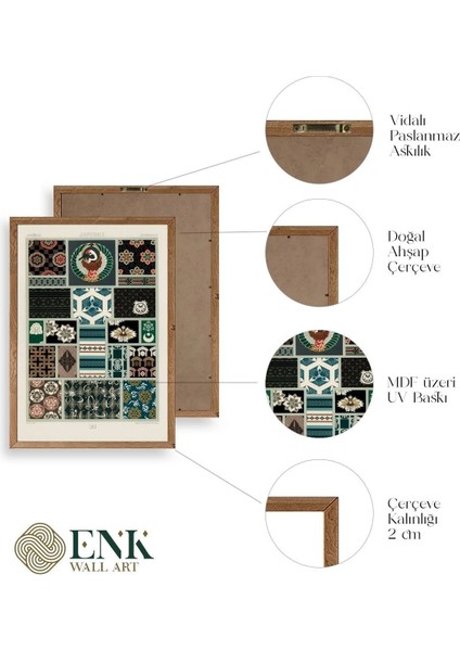 Motif Ahşap Çerçeveli Tablo fırsatları