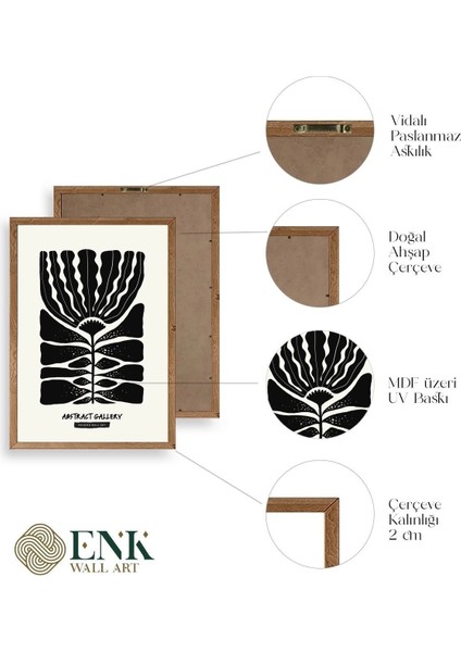 Modern Ahşap Çerçeveli Tablo fırsatları