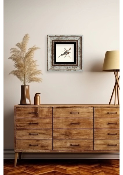 Uzun Gaga Çerçeveli Taş Tablo indirimleri