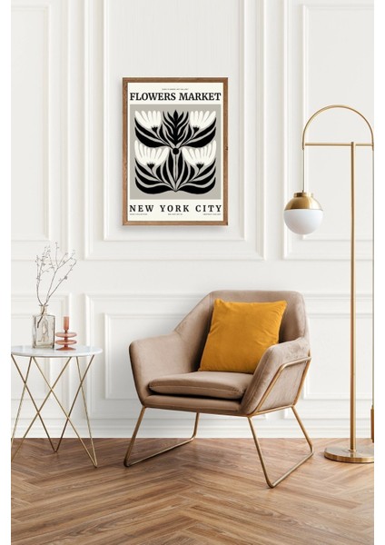 Çiçek Ahşap Çerçeveli Tablo fiyatları