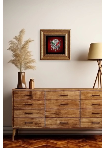 Osmanlı Tuğrası Çerçeveli Taş Tablo modelleri