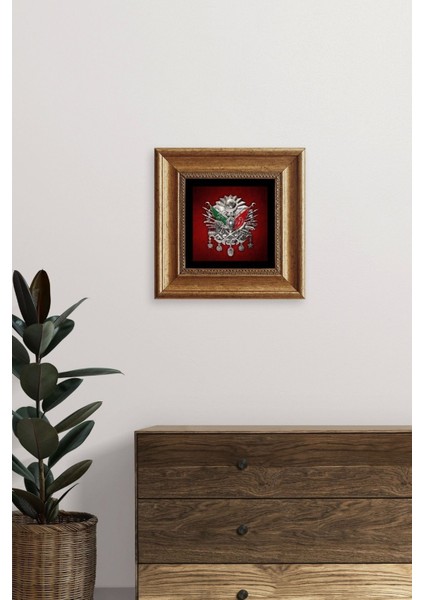 Osmanlı Tuğrası Çerçeveli Taş Tablo indirimleri