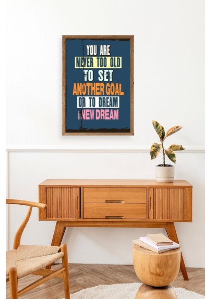 Motto Ahşap Çerçeveli Tablo modelleri