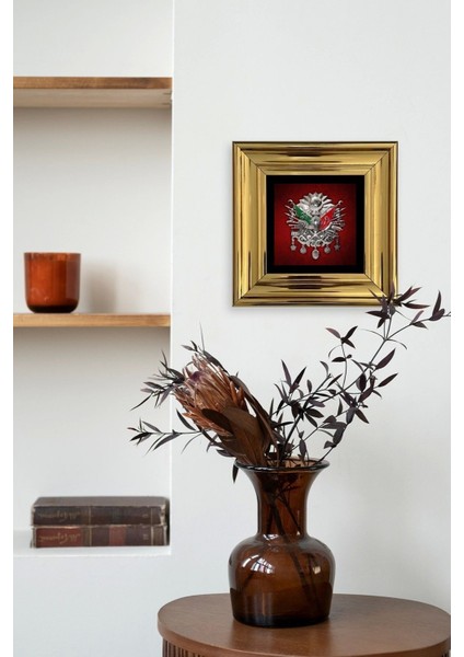 Osmanlı Tuğrası Çerçeveli Taş Tablo modelleri