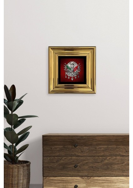 Osmanlı Tuğrası Çerçeveli Taş Tablo indirimleri