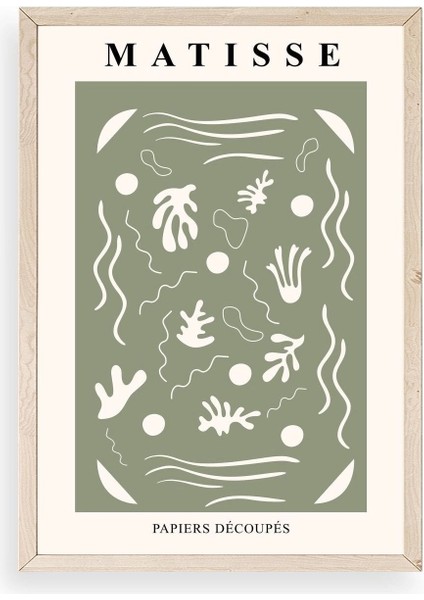 Matisse Ahşap Çerçeveli Tablo