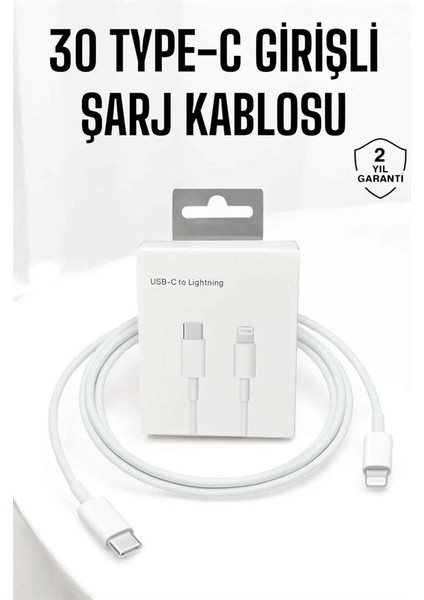 Iphone Uyumlu Ios Uyumlu Lightning Hızlı Şarj Tye C Lightning Şarj Kablosu - ER001Y-53EA86 fiyatları