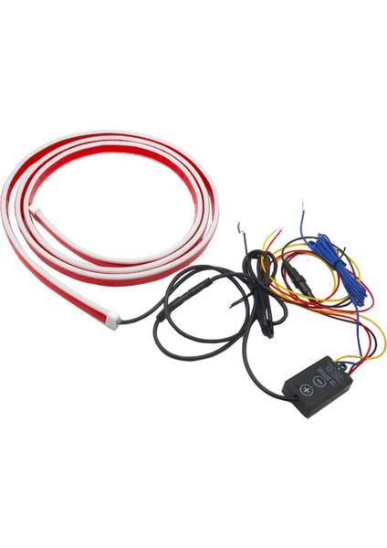 Daewoo Nubira Uyumlu Izgara Üstü Kaput Ledi,gündüz Ledi Silikon 150CM Beyaz fırsatları