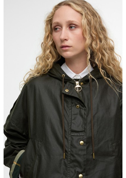 Ryedale Yağlı Ceket OL99 Archive Olive/ancient Tartan indirimleri