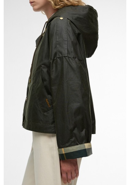 Ryedale Yağlı Ceket OL99 Archive Olive/ancient Tartan