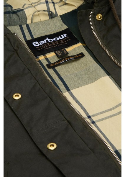 Ryedale Yağlı Ceket OL99 Archive Olive/ancient Tartan