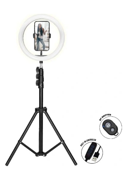 Bluetooth Kumandalı Selfie Işığı