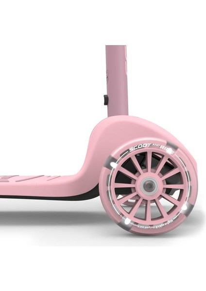 Highwaykick 3s Çocuk Scooterı, Rose - LED Tekerlekli, Katlanabilir ve Ayarlanabilir indirimleri