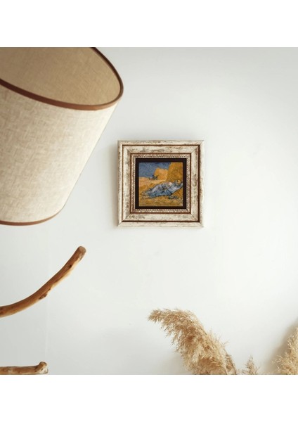 Vincent Van Gogh Çerçeveli Taş Tablo , Çerçeveli Taş Duvar Dekoru modelleri