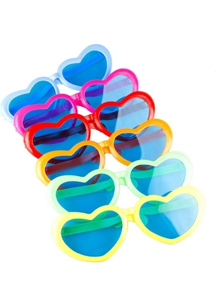 Buğz Kalp Parti Gözlüğü Büyük 12 Adet