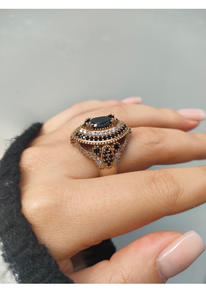 925 Ayar Gümüş Bronz Hürrem Model Yüzük fiyatları