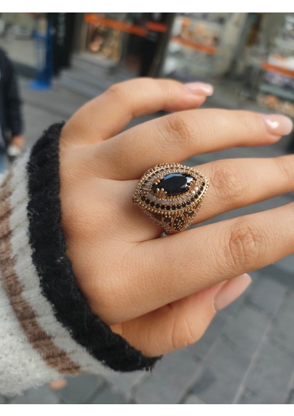 925 Ayar Gümüş Bronz Hürrem Model Yüzük modelleri