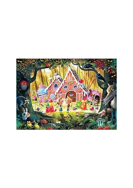 Ravensburger 1000 Parça Puzzle Hansel ve Gretel