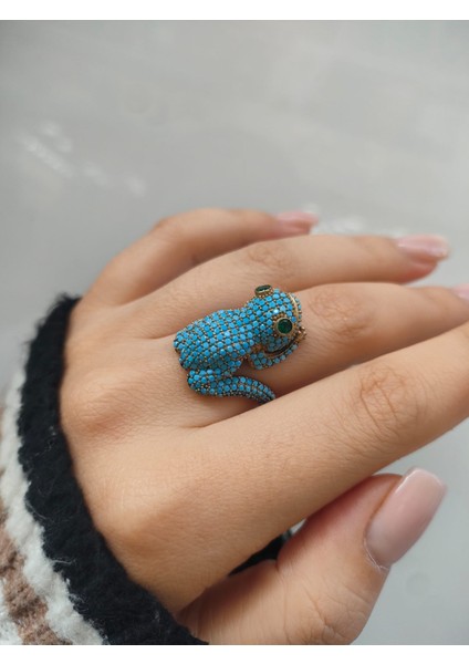 925 Ayar Gümüş Bronz Hayvan Figürlü Yüzük fiyatları